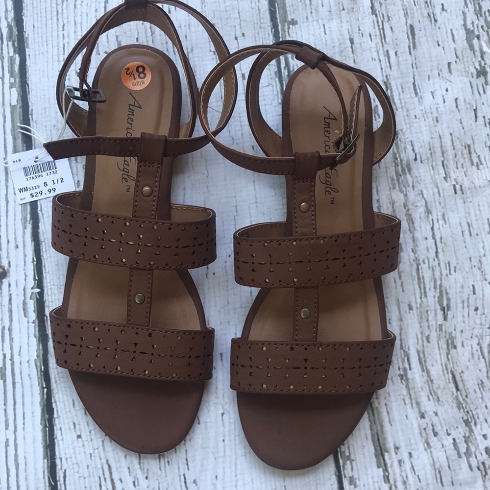 NWT Tan Leather Sandals